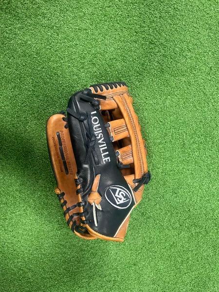 Louisville Slugger Pro issue Horween outfield glove LH brand new 12.75