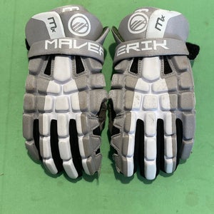 Used Maverik MX Lacrosse Gloves 13"