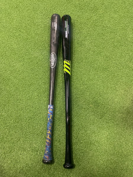 2 pack 33” wood bats Marucci and Louisville Slugger 271