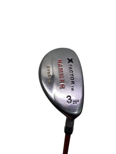 Used X-Factor HAMMER Mens Hybrid Club RH 3 Hybrid 11347-S000257484