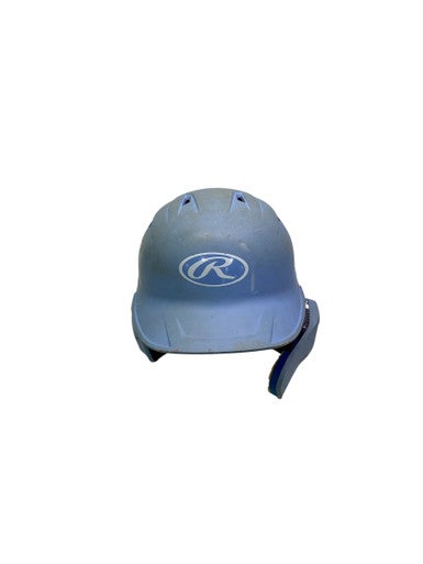 Used Rawlings IMPAX Batting Helmet w/Mask Carolina Blue One Size 11347-S000257465