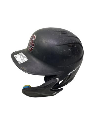 Used Rawlings IMPAX Batting Helmet w/Mask Black S/M 11347-S000257458