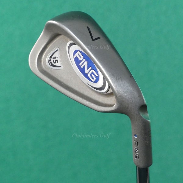 Ping i5 Blue Dot Single 7 Iron Factory CS Lite Steel Stiff