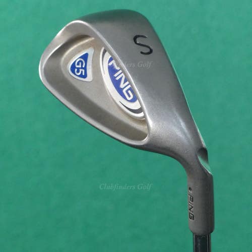 Ping G5 Black Dot SW Sand Wedge Factory CS Lite Steel Stiff
