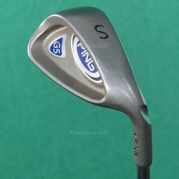 Ping G5 Black Dot SW Sand Wedge Factory CS Lite Steel Stiff