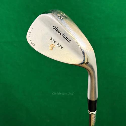 Cleveland 588 RTX Rotex Face Chrome 52-10 52 Gap Wedge DG Steel Wedge Flex
