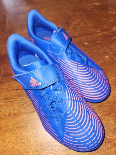 Blue Kids 11K (Little Kids) Adidas Predator Absolute Indoor Cleats (Used)