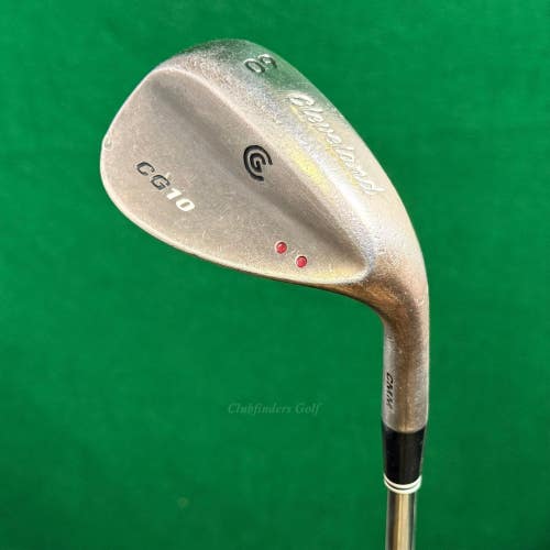 Cleveland CG10 CMM Black 60 Lob Wedge Factory Dynamic Gold Steel Wedge Flex