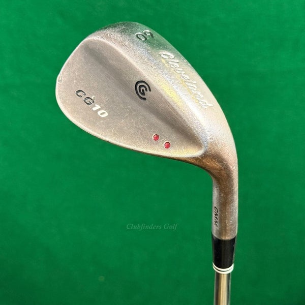 Cleveland CG10 CMM Black 60 Lob Wedge Factory Dynamic Gold Steel Wedge Flex