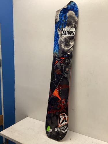 Used GNU BILLY GOAT Mens Snowboard Only Black 159 cm 11443-S000198577