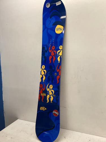 Used GNU SPASYM Mens Snowboard Only Royal Blue 162 cm 11443-S000198578