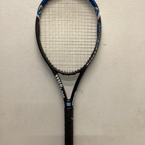 Used Wilson HYPER HAMMER Adult Tennis Racquet Black 4 3/8" 11443-S000198754