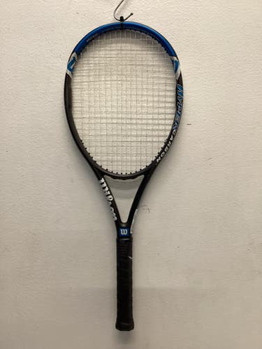 Used Wilson HYPER HAMMER Adult Tennis Racquet Black 4 3/8" 11443-S000198754