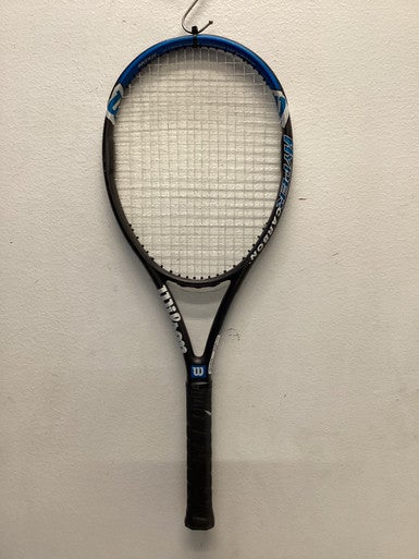 Used Wilson HYPER HAMMER Adult Tennis Racquet Black 4 3/8" 11443-S000198754