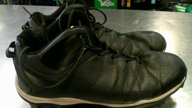 Used Riddell Adult FB Cleats Black Senior 13 11868-S000066047