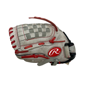 Used Rawlings SURE CATCH BB/SB Glove LH Throw Grey 10 1/2" 11692-S000142765