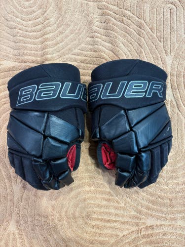 Black Bauer Vapor 3X Gloves 13" (Used)