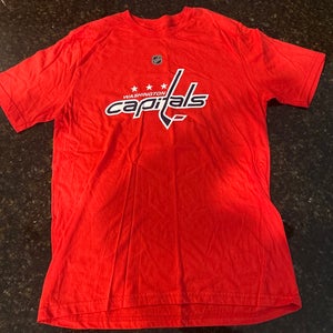Washington Capitals Short Sleeve Ovechkin Shirt (Red, Youth XL)