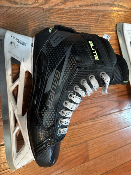 Bauer Elite Hockey Goalie Skates Size 6.5 Fit 2