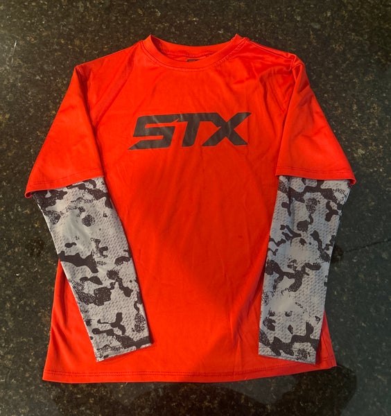 STX Long Sleeve Shirt (Red, Youth 14/16)