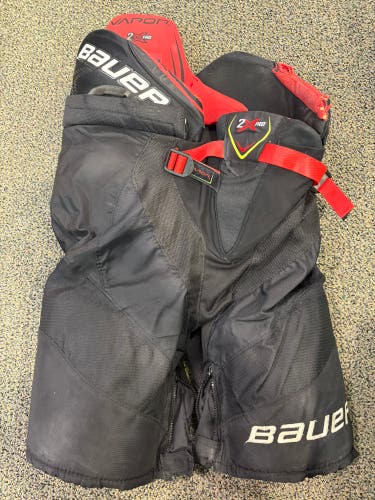 Black Senior Small Bauer Vapor 2X Pro Hockey Pants (Used)