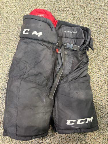 Black Junior Large CCM Xtra Plus Hockey Pants (Used)