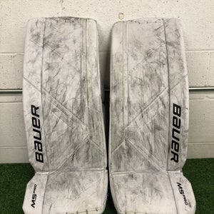 Bauer Supreme M5 Pro Goalie Leg Pads|Int Small (Used)