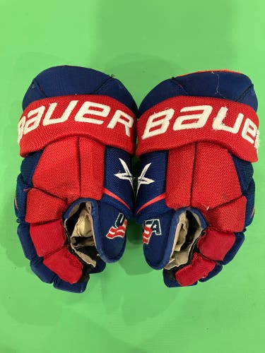 Senior Bauer Vapor X Gloves 14" Pro Stock | USA Hockey (Used)