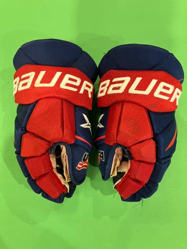 Team USA Senior Bauer Vapor X Gloves 14" (Used) | Pro Stock