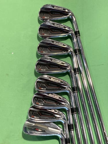 Used Men's TaylorMade RSi 1 Right Handed Iron Set | 4i-9i, PW, AW | R Flex | REAX 90 Steel Shafts