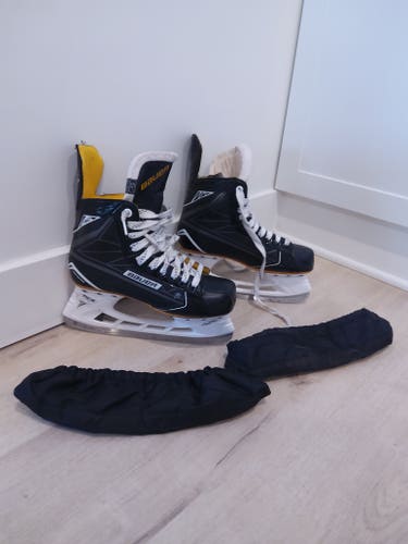 Bauer Supreme S160 Hockey Skates Regular Width 6 (Used) + Blade Covers