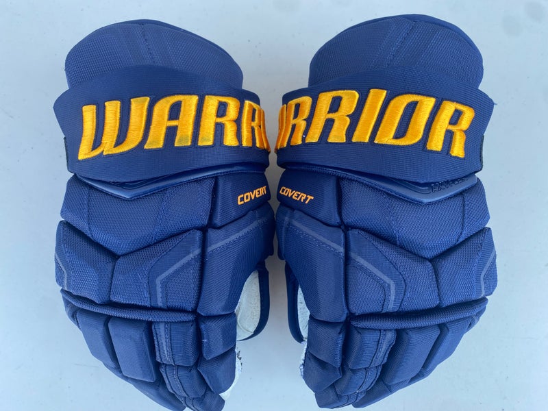Warrior Covert Pro Stock 14" Hockey Gloves Blue BLUES 6376