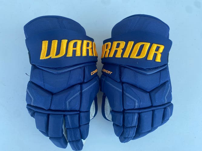 Warrior Covert Pro Stock 14" Hockey Gloves Blue BLUES 6487