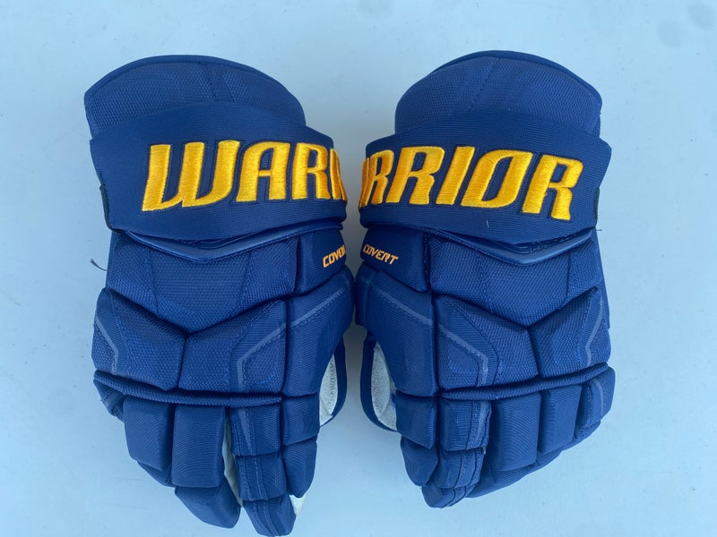 Warrior Covert Pro Stock 14" Hockey Gloves Blue BLUES 6487