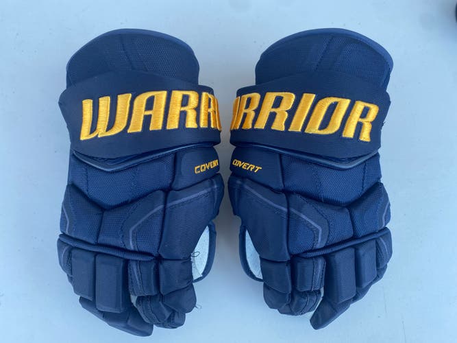 Warrior Covert Pro Stock 14" Hockey Gloves Blue BLUES 6598
