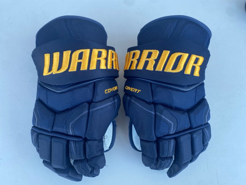 Warrior Covert Pro Stock 14" Hockey Gloves Blue BLUES 6598