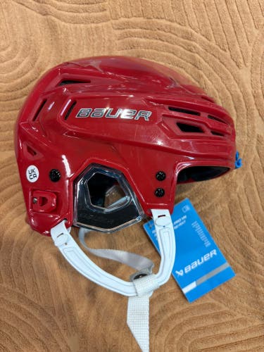 Red Small Bauer Re-Akt 150 Helmet (New)