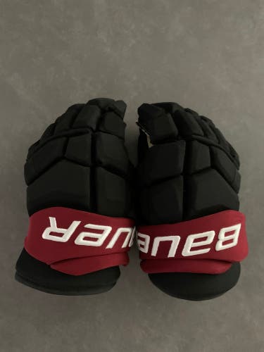 Coyotes Pro Stock Bauer Ultrasonic Hockey Gloves 13” (Used)