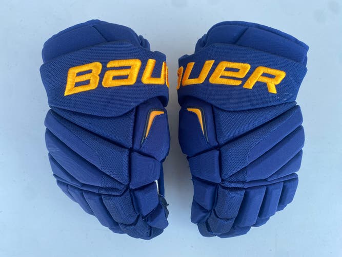 Bauer Vapor APX2 PRO Pro Stock Hockeyl Gloves 15" Navy Blue BLUES 6710