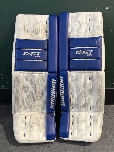 Used Senior Warrior Ritual GT Goalie Leg Pads 32" + 1.5