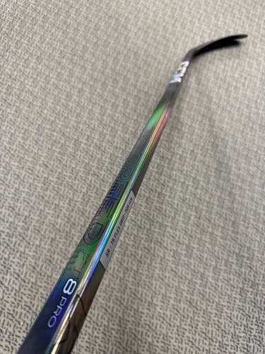 Senior Black CCM JetSpeed FT8 Pro Left Hand Hockey Stick P29+1/4 (New)75 Flex