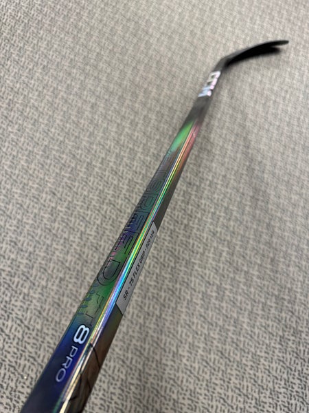 Senior Black CCM JetSpeed FT8 Pro Left Hand Hockey Stick P29+1/4 (New)75 Flex