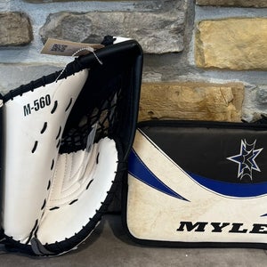 MYLEC deck hockey Goalie Gloves & Blockers 540& 560