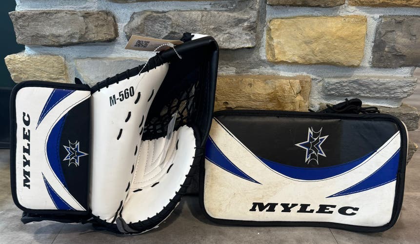 MYLEC deck hockey Goalie Gloves & Blockers 540& 560