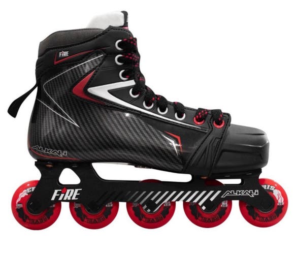 Alkali Fire 1 Inline Hockey Goalie Skates (Senior Size 10) - New
