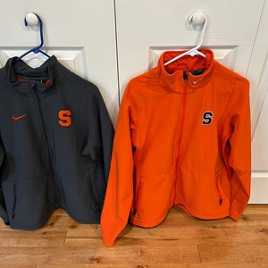 Syracuse Team issued Men's Large Nike Jackets (2) (Used)