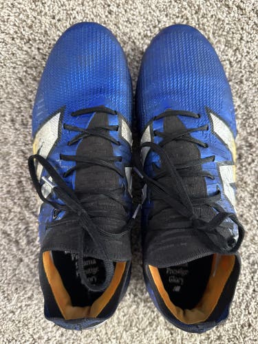 Blue Men's Size M 10.5 (W 11.5) New Balance Tekela Molded Cleats Cleats (Used)