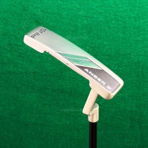 Ping 2024 Anser 2 Black Dot Raw Blast 33.25" L-Neck Putter Golf Club w/ HC