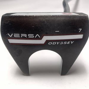 Odyssey Versa 7 Black White Black Putter 33" Mens RH