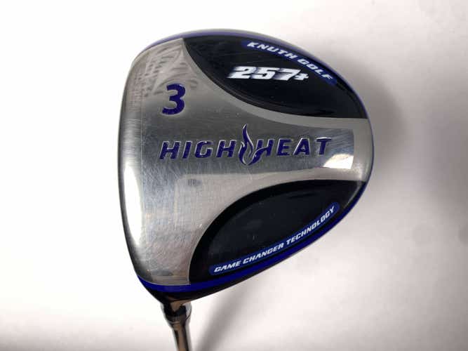 Knuth golf High Heat 3 Fairway Wood 15* Aldila Quaranta 40g Regular LH